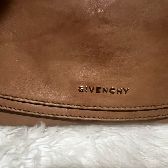 Givenchy Tan Leather Large New Line Flap Tote Shoulder Bag - Picture 2 of 12